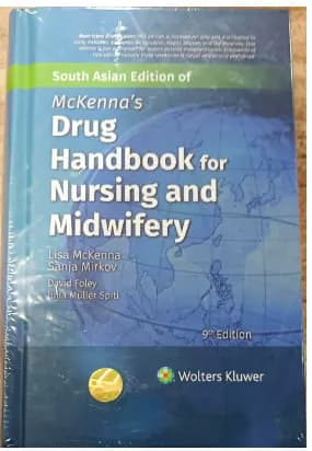 Image of - Mckenna's Durg Handbook For Nursing And Midwifery - 9th Edition (SAE)