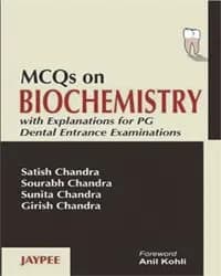 Image of - MCQS ON BIOCHEMISTRY WITH EXPLANATIONS FOR PG DENTAL ENTRANCE EXAMINATONS