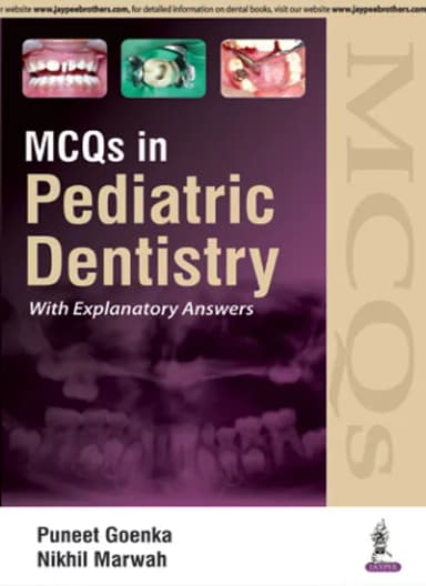 Thumbnail - Mcqs in Pediatric Dentistry with Explanatory Answers - 1st Edition