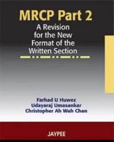 Image of - MRCP Part 2 A Revision for the New Format of the Written Section - 1st Edition