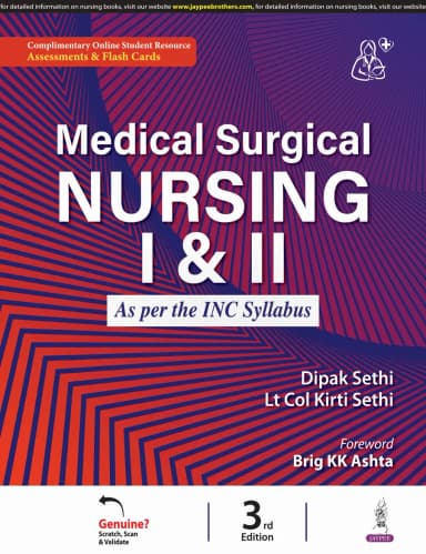 Image of - Medical Surgical Nursing 1 & II (As Per The INC Syllabus)