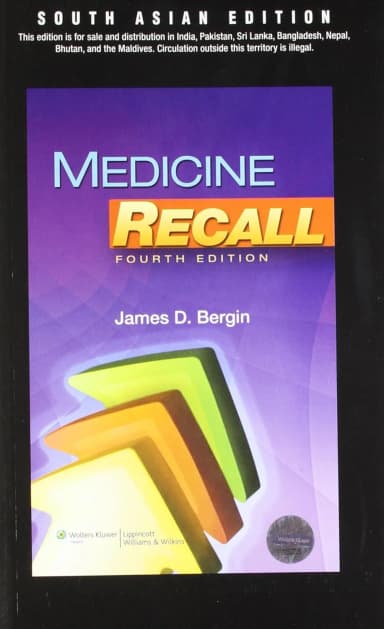 Image of - Medicine Recall 4/e