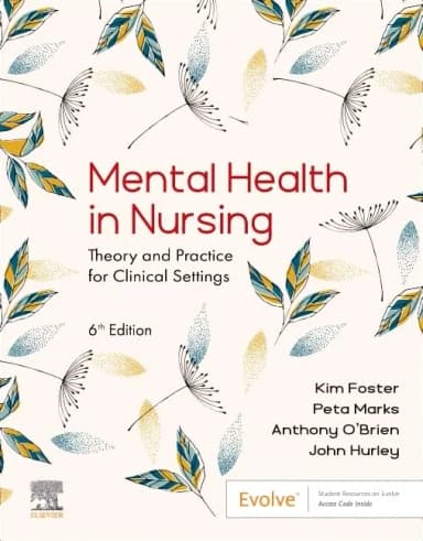 Image of - Mental Health in Nursing -6E