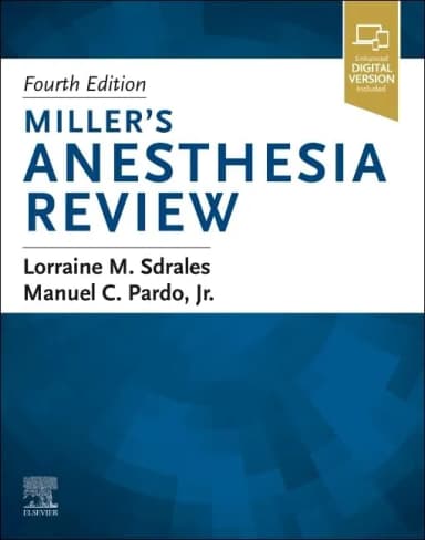 Image of - Miller's Anesthesia Review - 4E