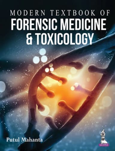 Image of - Modern Textbook of Forensic Medicine and Toxicology