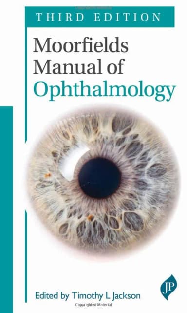 Image of - Moorfields Manual of Ophthalmology - 3rd Edition 2020