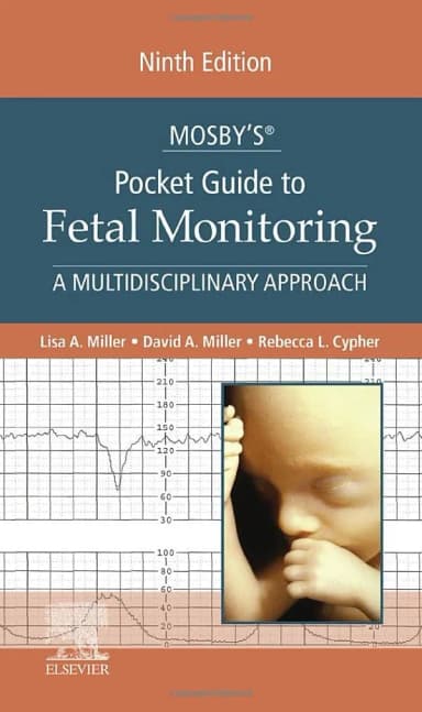 Image of - Mosby's Pocket Guide to Fetal Monitoring: A Multidisciplinary Approach - 9E