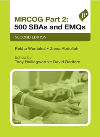 Image of - MRCOG Part 2 | 500 SBAs and EMQs