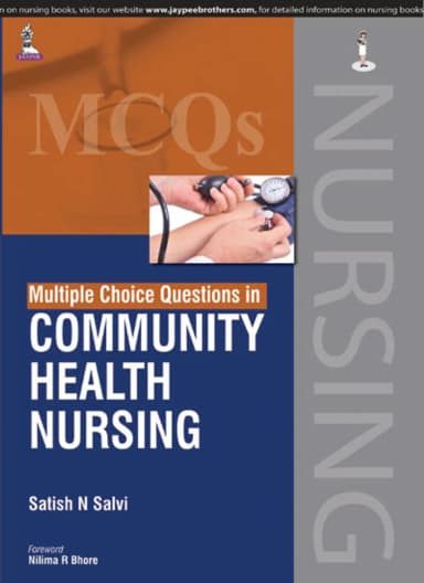 Image of - Multiple Choice Questions in Community Health Nursing