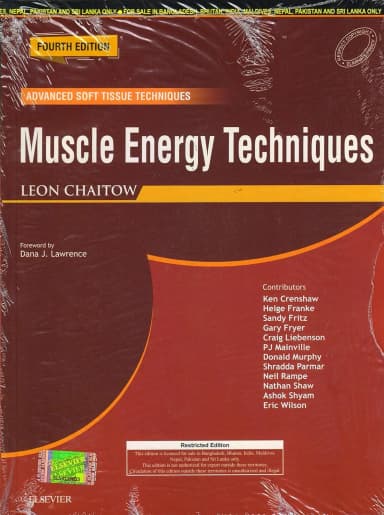 Image of - Muscle Energy Techniques with Videos - 4ED