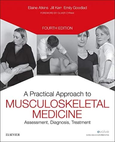 Image of - Musculoskeletal Medicine Assessment Diagnosis Treatment Practical Approach - 4th Edition