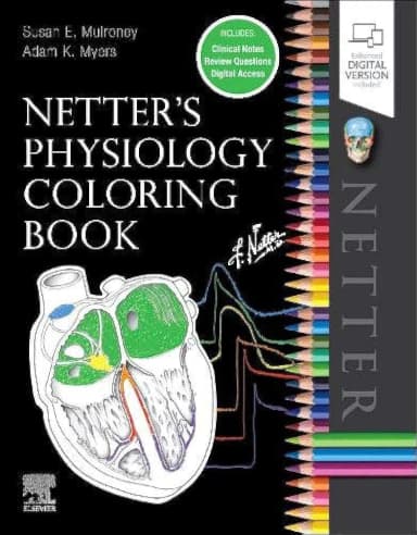 Image of - Netter's Physiology Coloring Book-1E