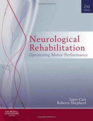 Image of - Neurological Rehabilitation: Optimizing motor performance -2E