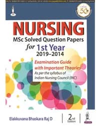 Image of - NURSING MSC SOLVED QUESTION PAPERS FOR 1ST YEAR 2019-2014