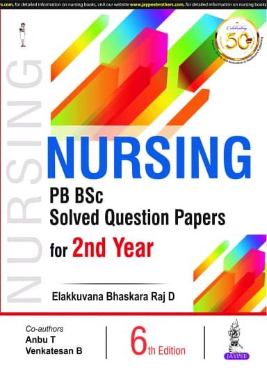 Thumbnail - Nursing Pb Bsc Solved Question Papers for 2nd Year - 6th Edition