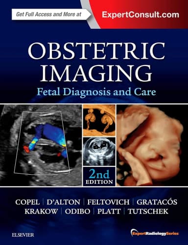 Image of - Obstetric Imaging: Fetal Diagnosis and Care - 2E