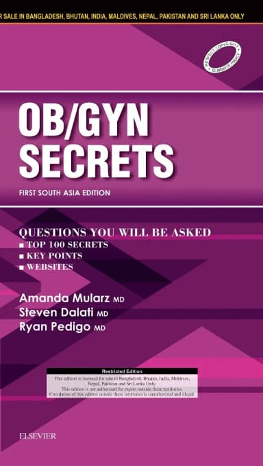 Image of - Obstetrics & Gynecology Secrets - 1E