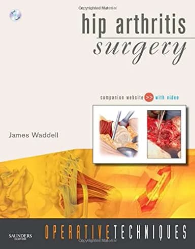 Image of - Operative Techniques- Hip Arthritis Surgery- Book, Website& DVD-1E