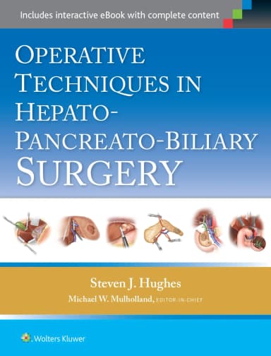 Image of - Operative Techniques in Hepato-Pancreato-Biliary Surgery | 1st Edition