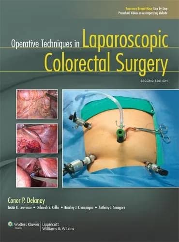 Image of - Operative Techniques in Laparoscopic Colorectal Surgery | 2nd Edition