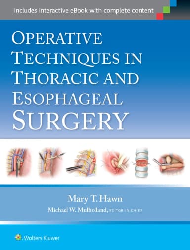 Image of - Operative Techniques in Thoracic and Esophageal Surgery | 1st Edition