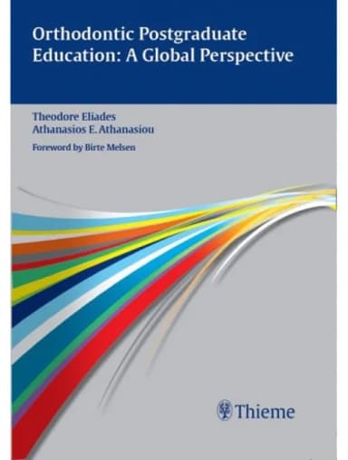 Image of - Orthodontic Postgraduate Education : A Global Perspective-1st Edition