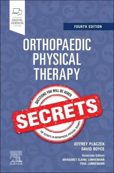 Image of - Orthopaedic Physical Therapy Secrets:  4E