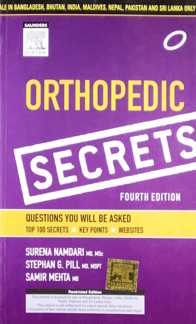 Image of - Orthopedic Secrets - 4E