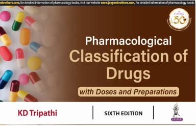 Image of - Pharmacological Classification of Drugs with Doses and Preparations | 6th Edition