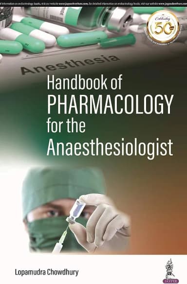 Image of - Pharmacology for The Anesthesiologists Handbook - 1st Edition