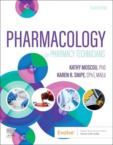 Image of - Pharmacology for Pharmacy Technicians:  4E