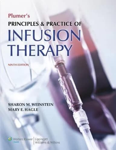 Image of - Plummers Principles and Practice of Infusion Therapy | 9th Edition