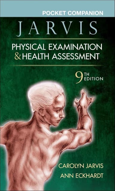 Image of - Pocket Companion for Physical Examination & Health Assessment-9E