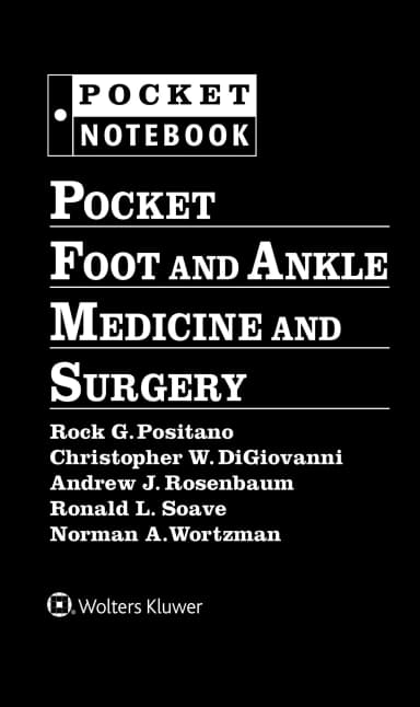 Image of - Pocket Foot and Ankle Medicine and Surgery (Pocket Notebook Series) | 1st Edition