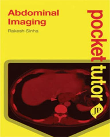 Image of - Pocket Tutor Abdominal Imaging