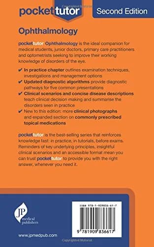 Back Image of - OPHTHALMOLGY:POCKET TUTOR | 2nd Edition