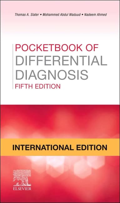 Image of - Churchill's Pocketbook of Differential Diagnosis International Edition -5E