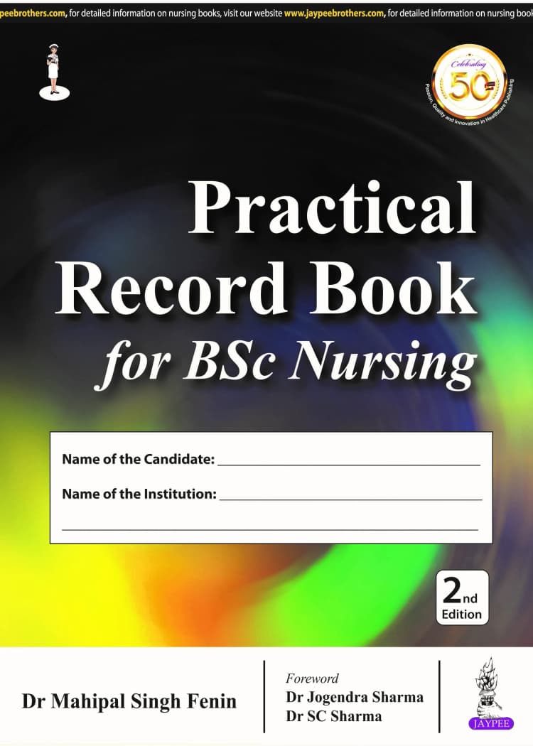Practical Record Book for Bsc Nursing - 2nd Edition