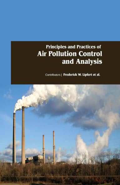 Image of - Principles And Practices Of Air Pollution Control And Analysis ( HB 2017)