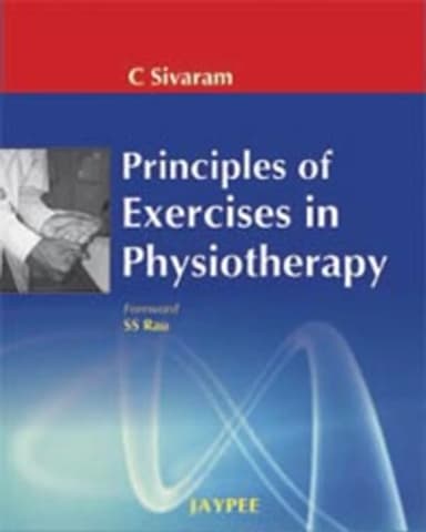Image of - Principles of Exercises in Physiotherapy
