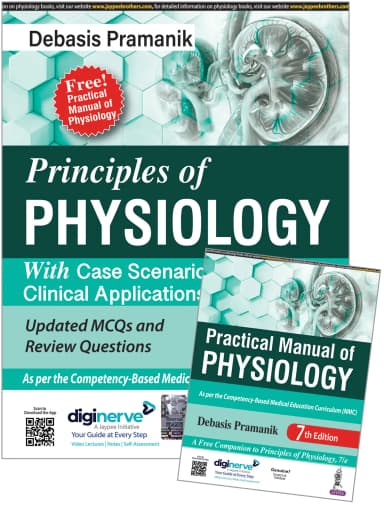 Thumbnail - Principles of Physiology (Free! Practical Manual of Physiology) - 7th Edition 2023