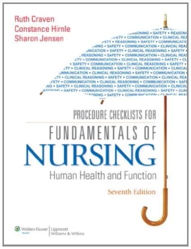 Image of - Procedure Checklists for Fundamentals of Nursing | 7th Edition