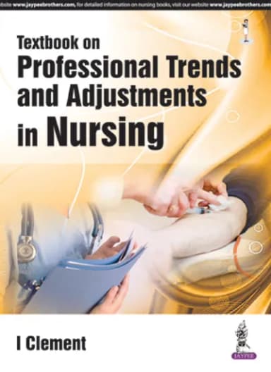 Image of - Professional Trends and Adjustments in Nursing Textbook - 1st Edition