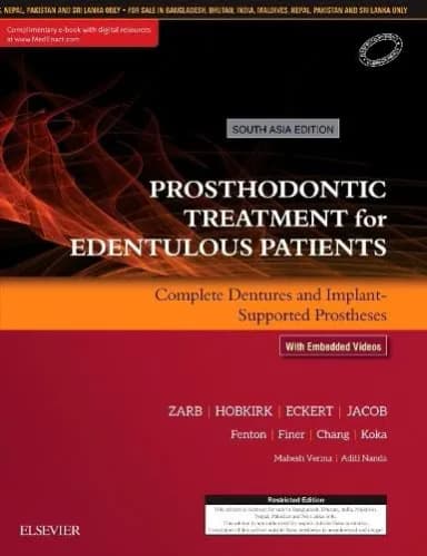 Image of - Prosthodontic Treatment for Edentulous Patients - 1st SAE