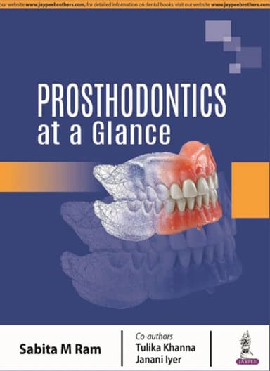 Image of - Prosthodontics at a Glance