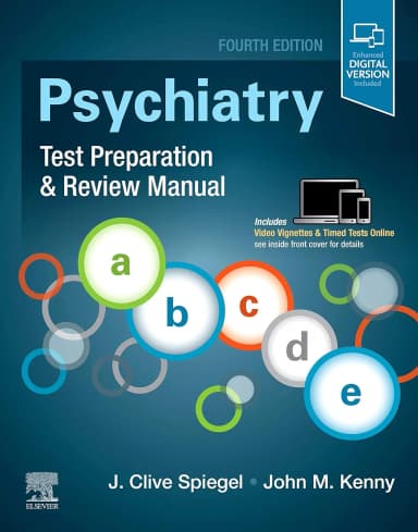 Image of - Psychiatry Test Preparation and Review Manual -4E