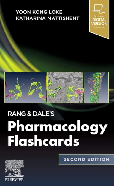 Image of - Rang & Dale's Pharmacology Flash Cards-2E