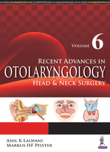 Image of - Recent Advances in OtolaryngologyâHead and Neck Surgery (Vol. 6)