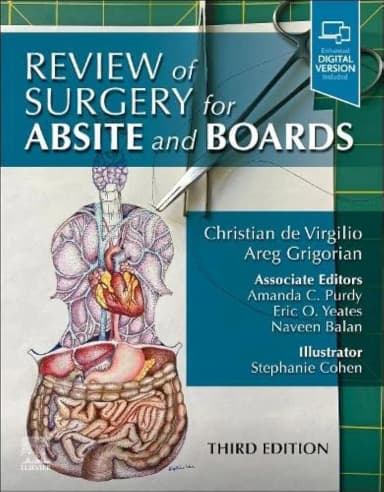 Image of - Review of Surgery for ABSITE and Boards - 3E