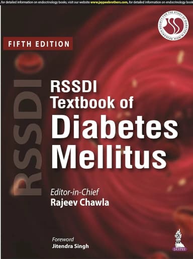 Image of - Rssdi Textbook Of Diabetes Mellitus - 5th Edition 2023
